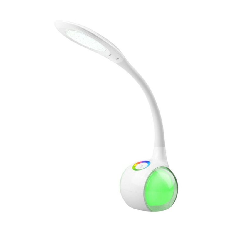 foto del prodotto lampada da scrivania a led multicolore sensibile al bianco