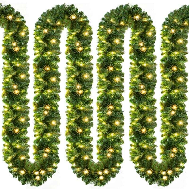 foto del prodotto lampada da scrivania a led nera bianca, lampada multifunzione 4 in 1, calendario, orologio, termometro, lampada da tavolo per casa, soggiorno, nera