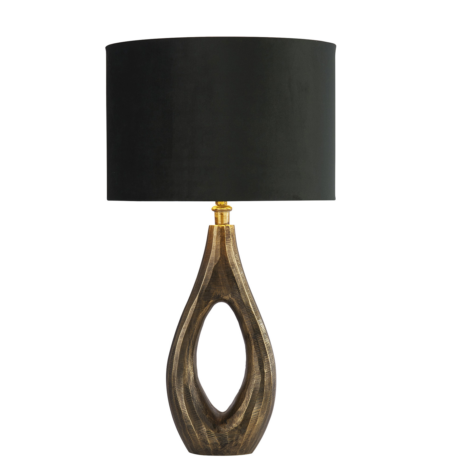 foto del prodotto lampada da scrivania contemporanea bucklow ottone 1 luce e27 senza paralume