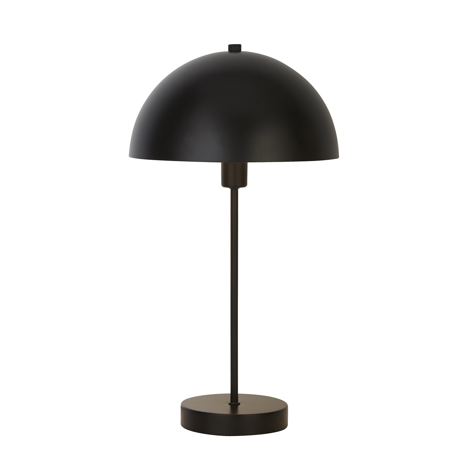 foto del prodotto lampada da scrivania contemporanea mushroom acciaio nero 1 luce e14
