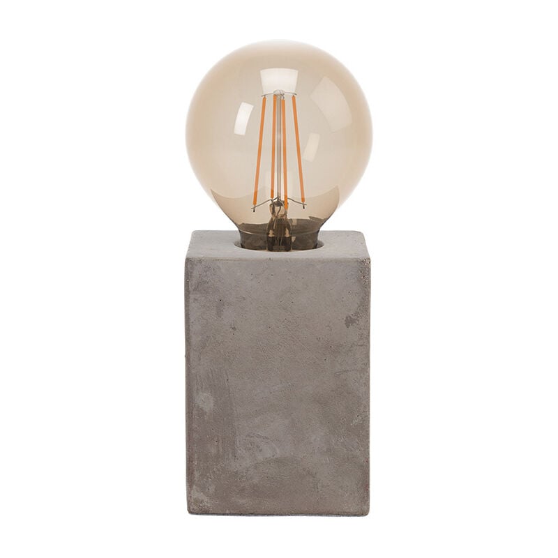 foto del prodotto lampada da scrivania contemporanea prestwick 1 luce ceramica grigio