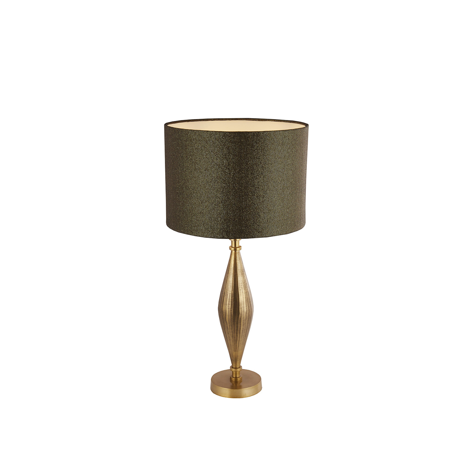 foto del prodotto lampada da scrivania contemporanea rye ottone 1 luce e27 senza paralume