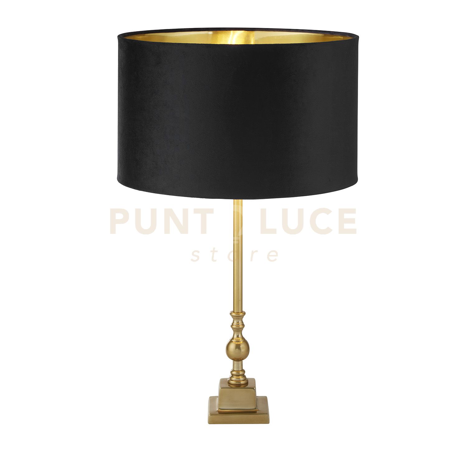 foto del prodotto lampada da scrivania contemporanea whitby metallo cromo tessuto nero 1 luce e27