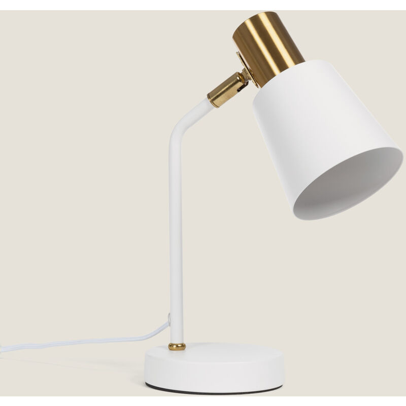 foto del prodotto lampada da scrivania in metallo flexo tatlin bianco