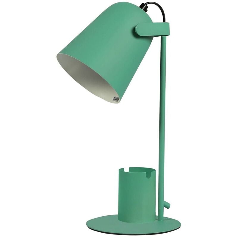 foto del prodotto lampada da scrivania itotal colorful verde turchese metallo 35 cm