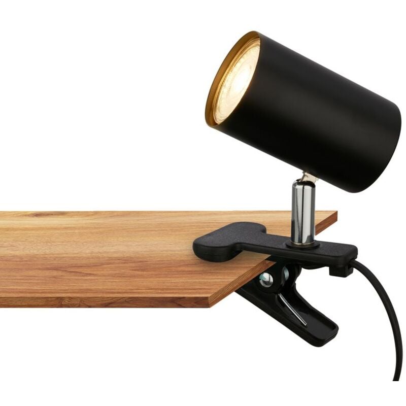 foto del prodotto lampada da scrivania lampada da lettura lampada a morsetto orientabile interruttore a cavo gu10