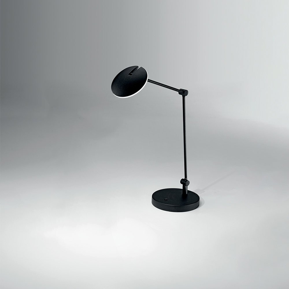 foto del prodotto lampada da scrivania moderna joint metallo nero led 9,5w 3000k