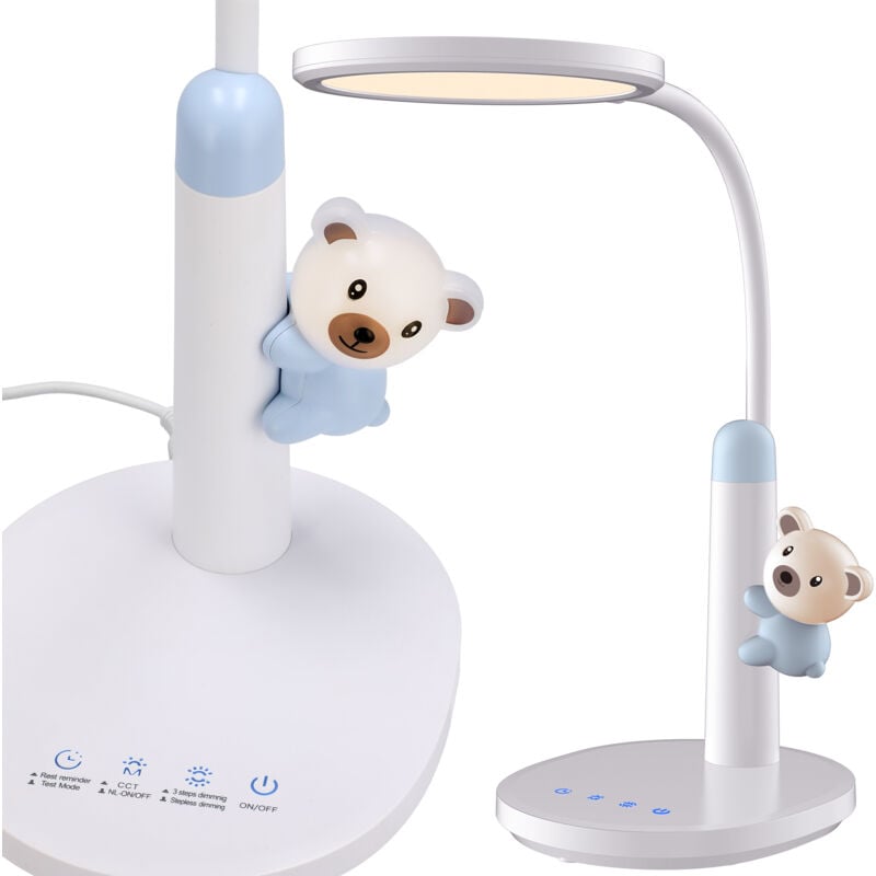 foto del prodotto lampada da scrivania per bambini, lampada da scrivania a led per la scuola