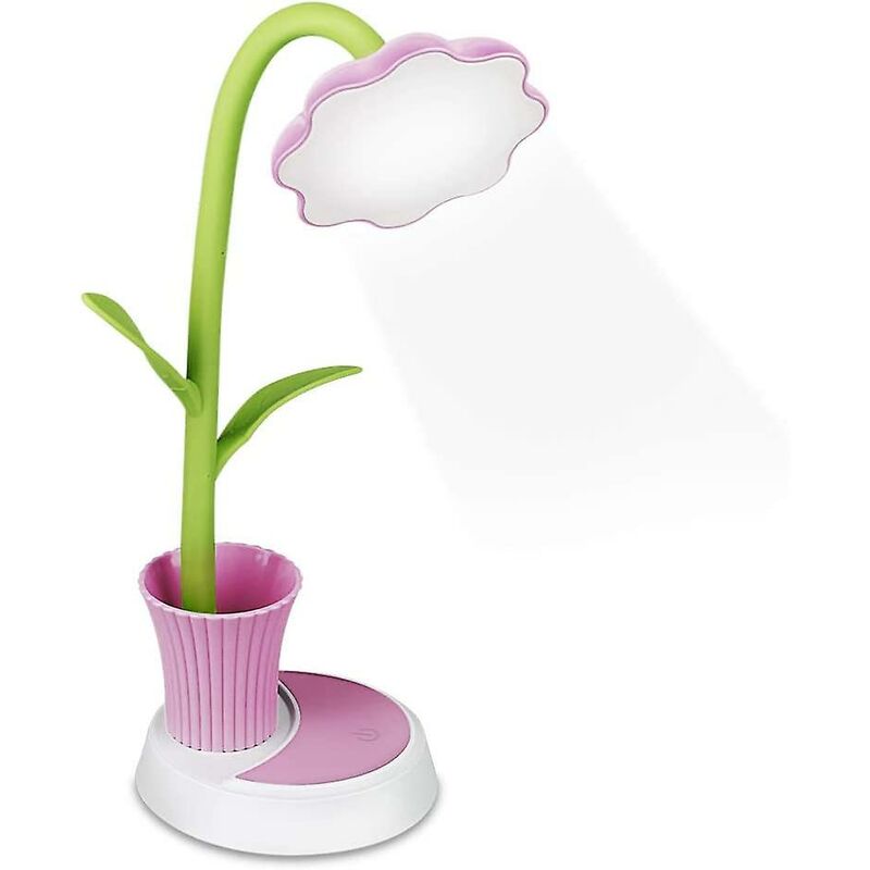 foto del prodotto lampada da scrivania per bambini, lampada da scrivania ricaricabile tramite usb, lampada da comodino per ufficio in camera da letto verde classe