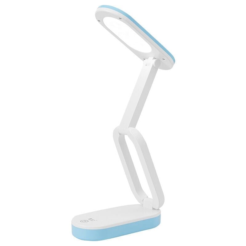 foto del prodotto lampada da scrivania pieghevole, lampada da tavolo a led, lampada da comodino senza fili, lampada da lettura portatile, lampada da scrivania per