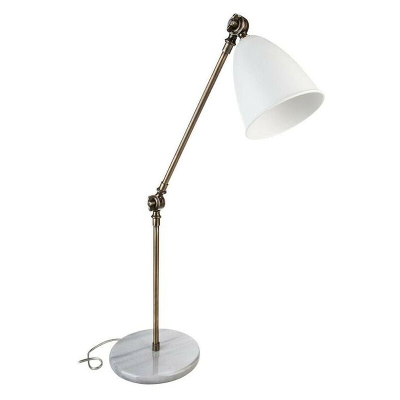 foto del prodotto lampada da scrivania snodabile colore bianco konrat