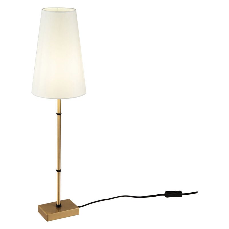 foto del prodotto lampada da scrivaniza contemporanea zaragoza metallo ottone 1 luce pvc