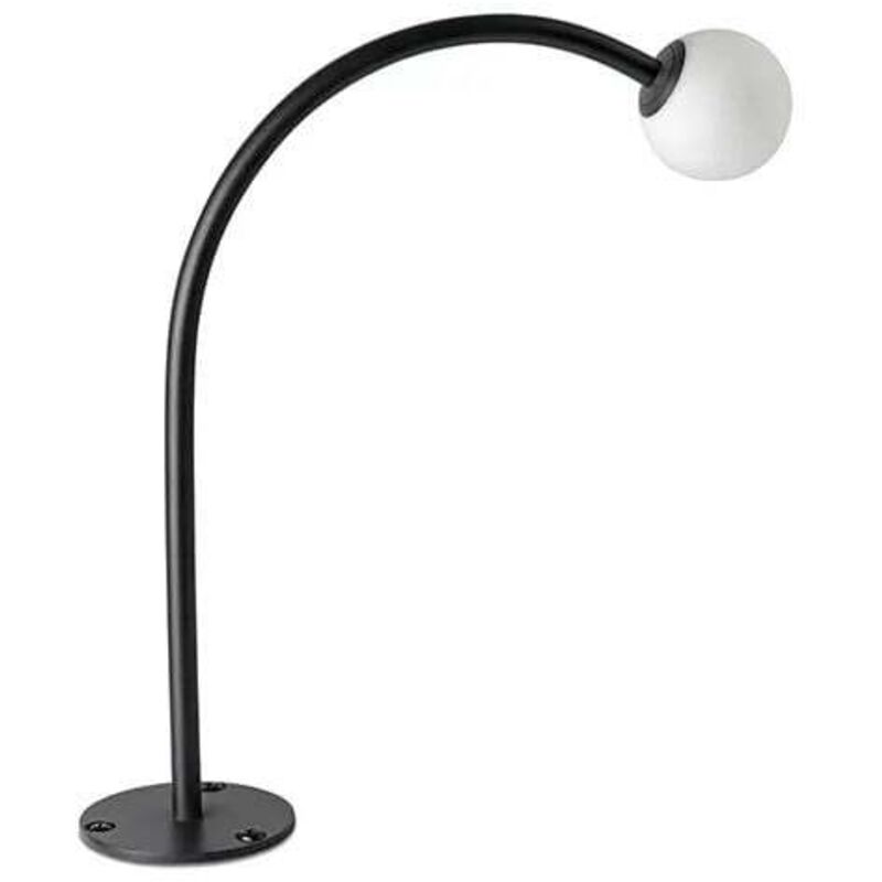 foto del prodotto lampada da segnalazione curva nera cuca 75580