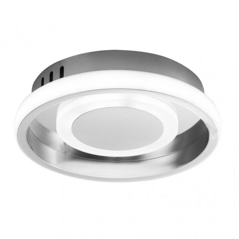 foto del prodotto lampada da soffitto 20w 3000-4000-6000k elma cromo 5,5x21x21 cm 1900 lm c memoria de colore de luce
