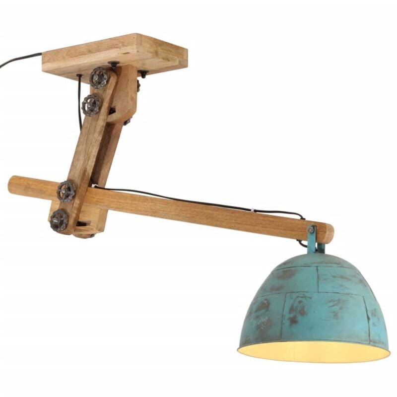 foto del prodotto lampada da soffitto 25 w blu anticato 105x30x65 108cm e27 vidaxl
