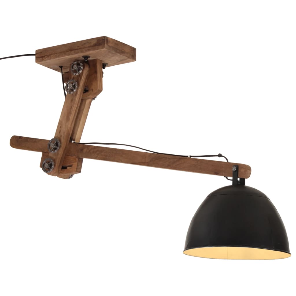 foto del prodotto lampada da soffitto 25 w nera 105x30x65 108cm e27