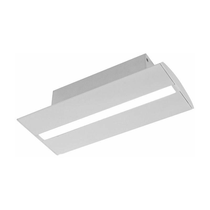 foto del prodotto lampada da soffitto a led 20w grigia wanda cristalrecord 26 103 20 381