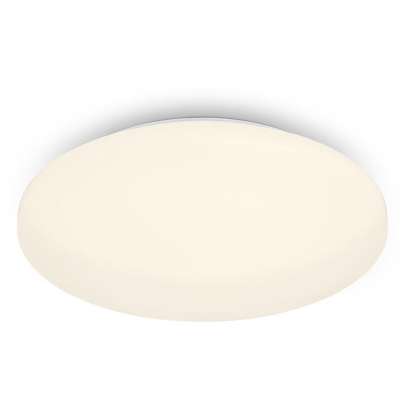 foto del prodotto lampada da soffitto a led 6,3 cm 24 w ip44 protezione dagli spruzzi d acqua 2600lm bianco briloner