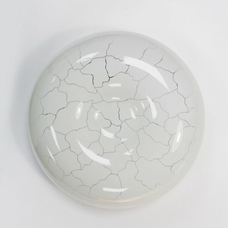 foto del prodotto lampada da soffitto a led bianca rotonda 24w cristalrecord 27 450 24 100