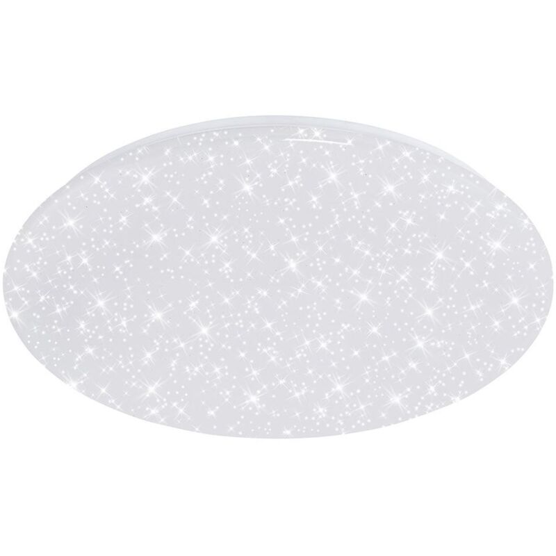 foto del prodotto lampada da soffitto a led cielo stellato dimmerabile cct 40w bianco plastica 49,5 briloner