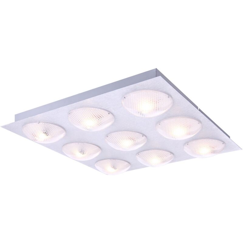 foto del prodotto lampada da soffitto a led da 45 watt con illuminazione quadrata a risparmio energetico