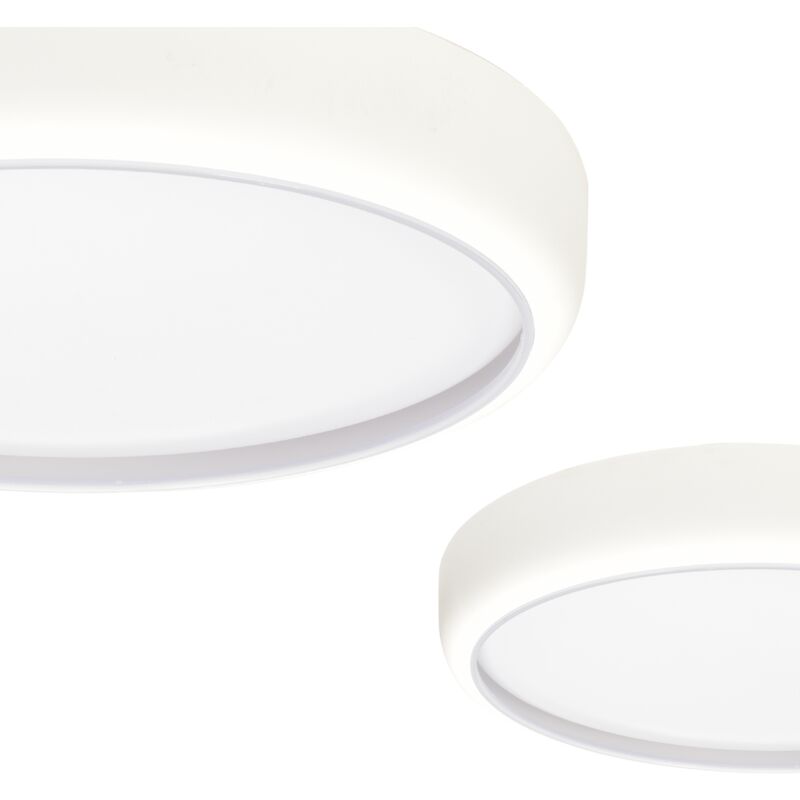 foto del prodotto lampada da soffitto a led gea white 36w 390 mm