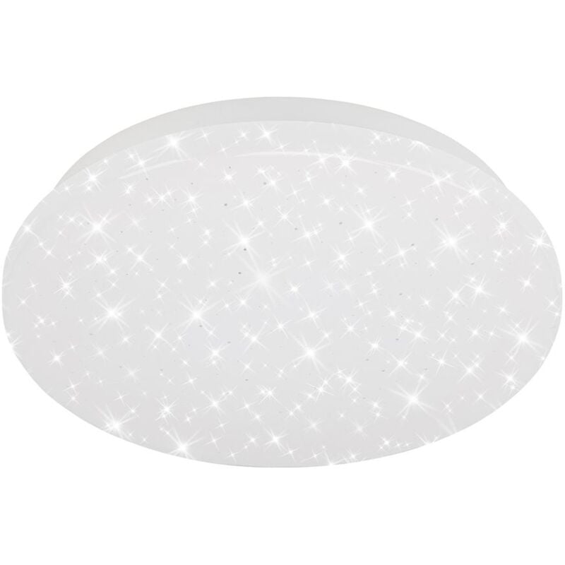 foto del prodotto lampada da soffitto a led lampada da soffitto decorazione stellata 8 w bianco metallo 22cm briloner