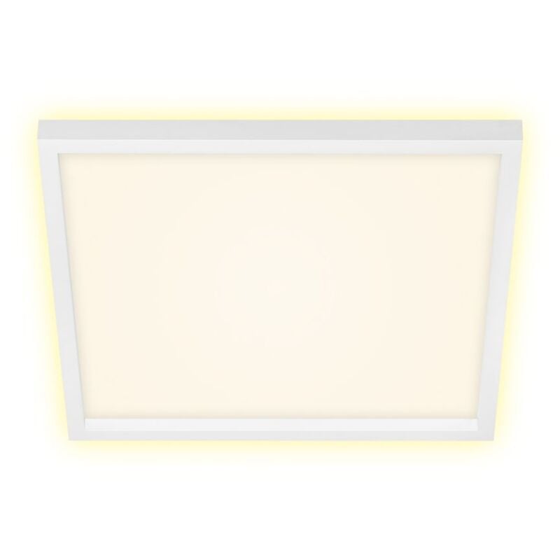 foto del prodotto lampada da soffitto a led lampada da soffitto effetto retroilluminazione 22w bianco plastica ip20 briloner