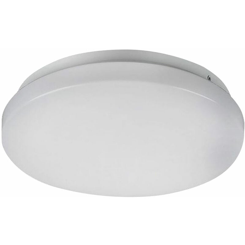 foto del prodotto lampada da soffitto a led plafoniera lampada da soggiorno lampada da sala da pranzo lampada da cucina, plastica bianca rotonda, angolo del fascio