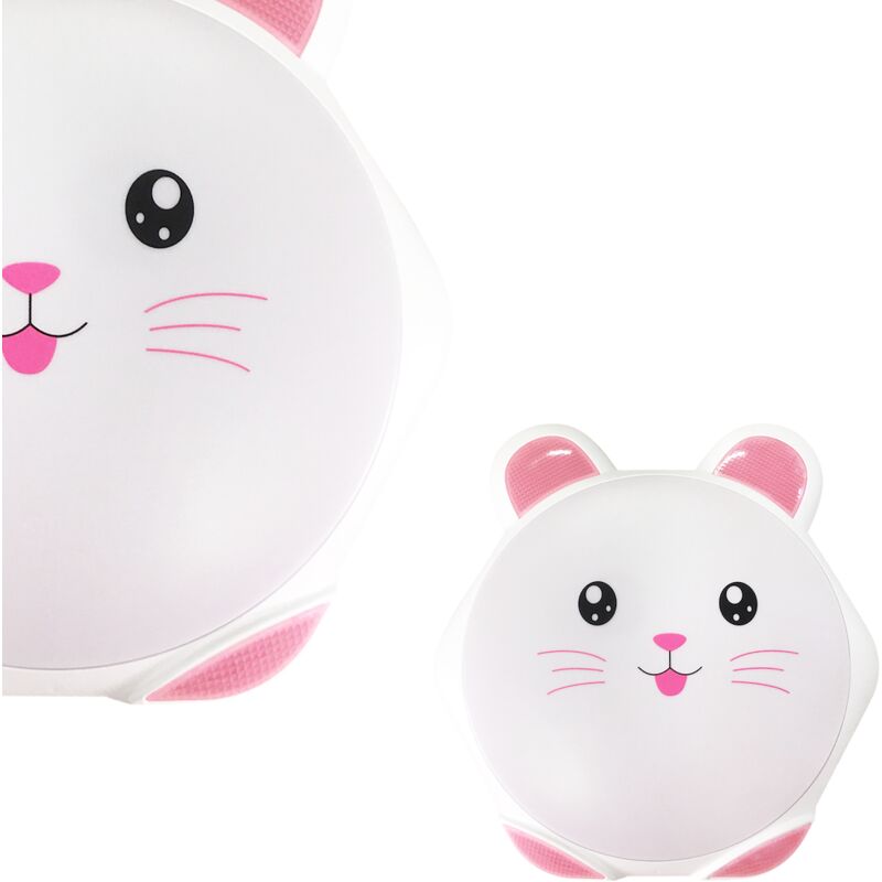 foto del prodotto lampada da soffitto a led sweet pink 20w 400 mm