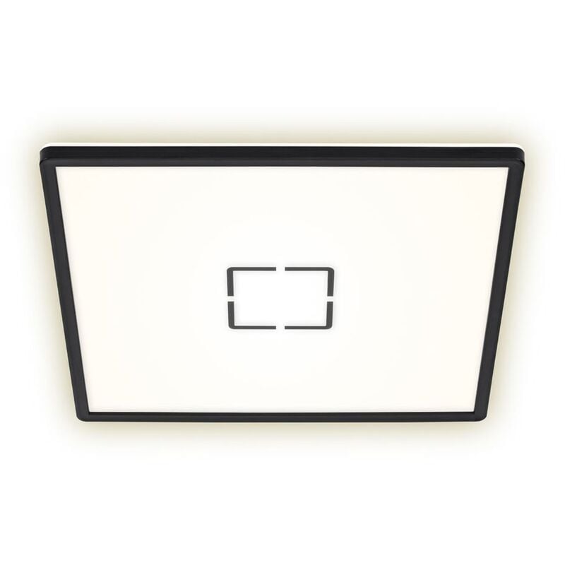 foto del prodotto lampada da soffitto a led ultrapiatta con effetto retroilluminato 22 w ip20 briloner