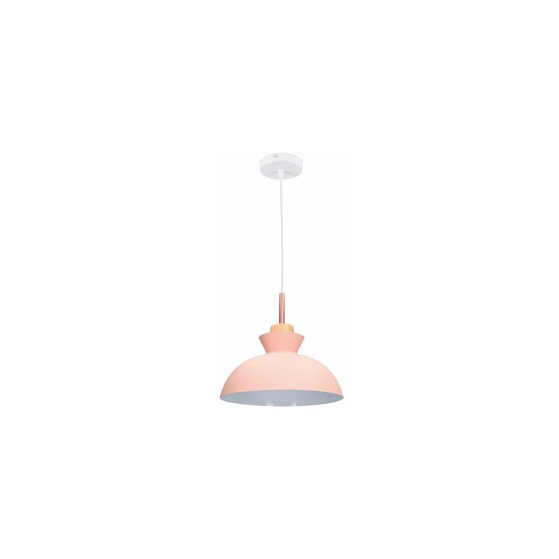 foto del prodotto lampada da soffitto a sospensione serie sompara e27 280mm rosa