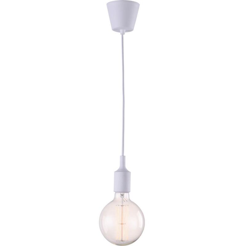 foto del prodotto lampada da soffitto a vite lampada a sospensione axel bianco