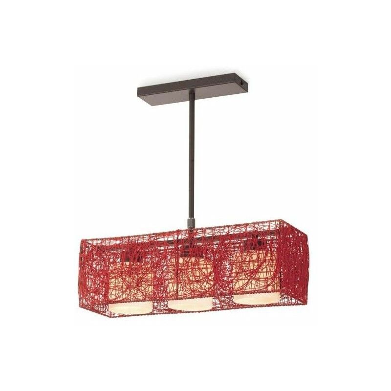 foto del prodotto lampada da soffitto alexandra rossa cristalrecord 99 263 15 142