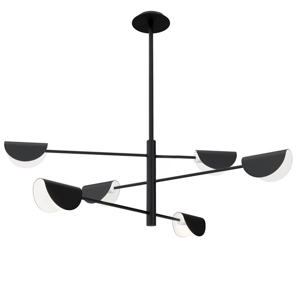 foto del prodotto lampada da soffitto app1261-6cp black