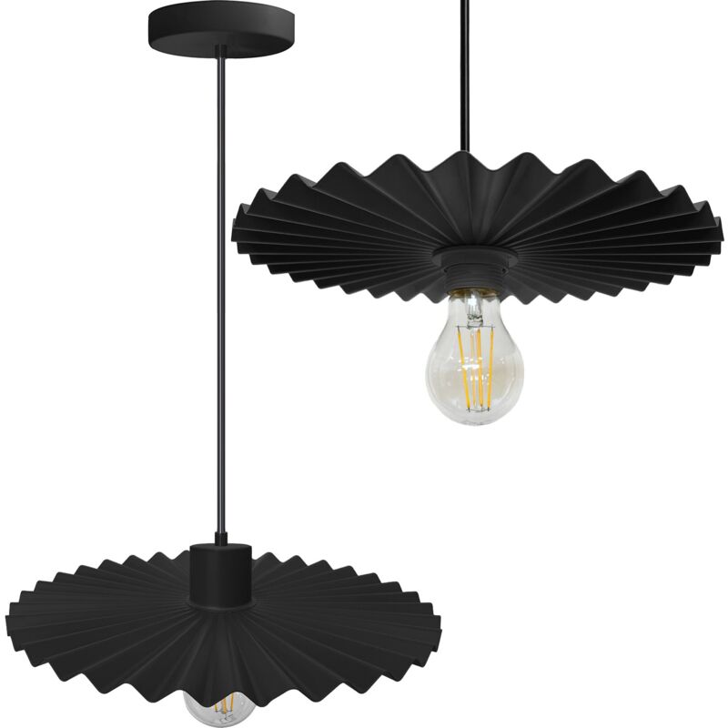 foto del prodotto lampada da soffitto app1353-1cp black