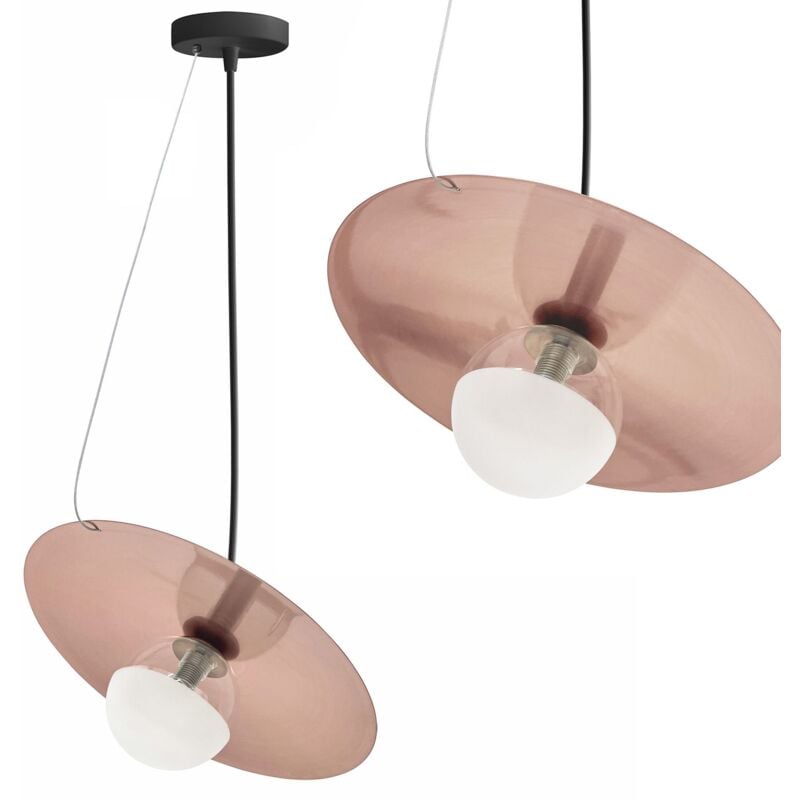 foto del prodotto lampada da soffitto app1418-cp black rose gold