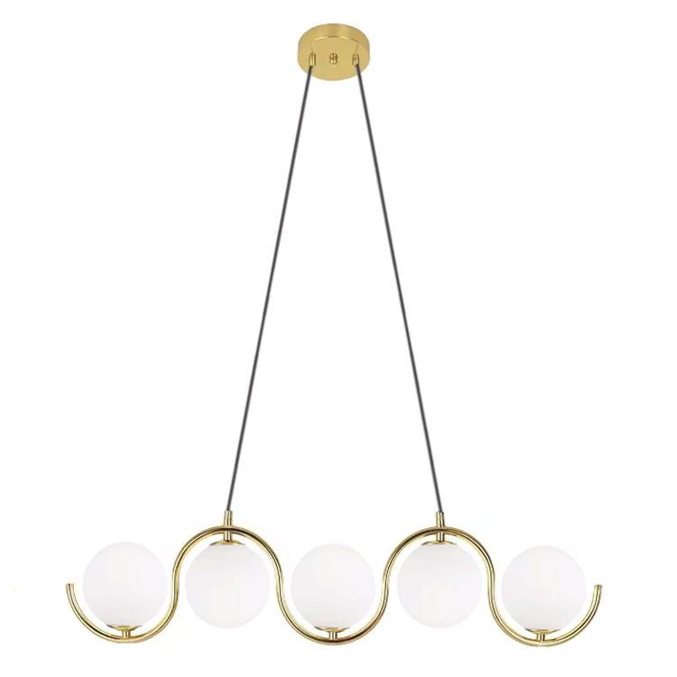 foto del prodotto lampada da soffitto app1440-5cp gold