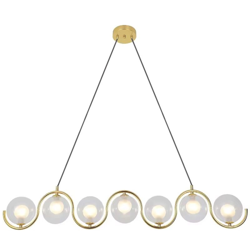 foto del prodotto lampada da soffitto app1441 7cp gold