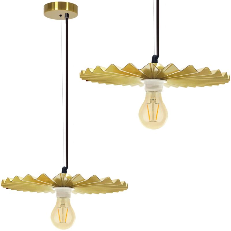 foto del prodotto lampada da soffitto app1453 1cp gold