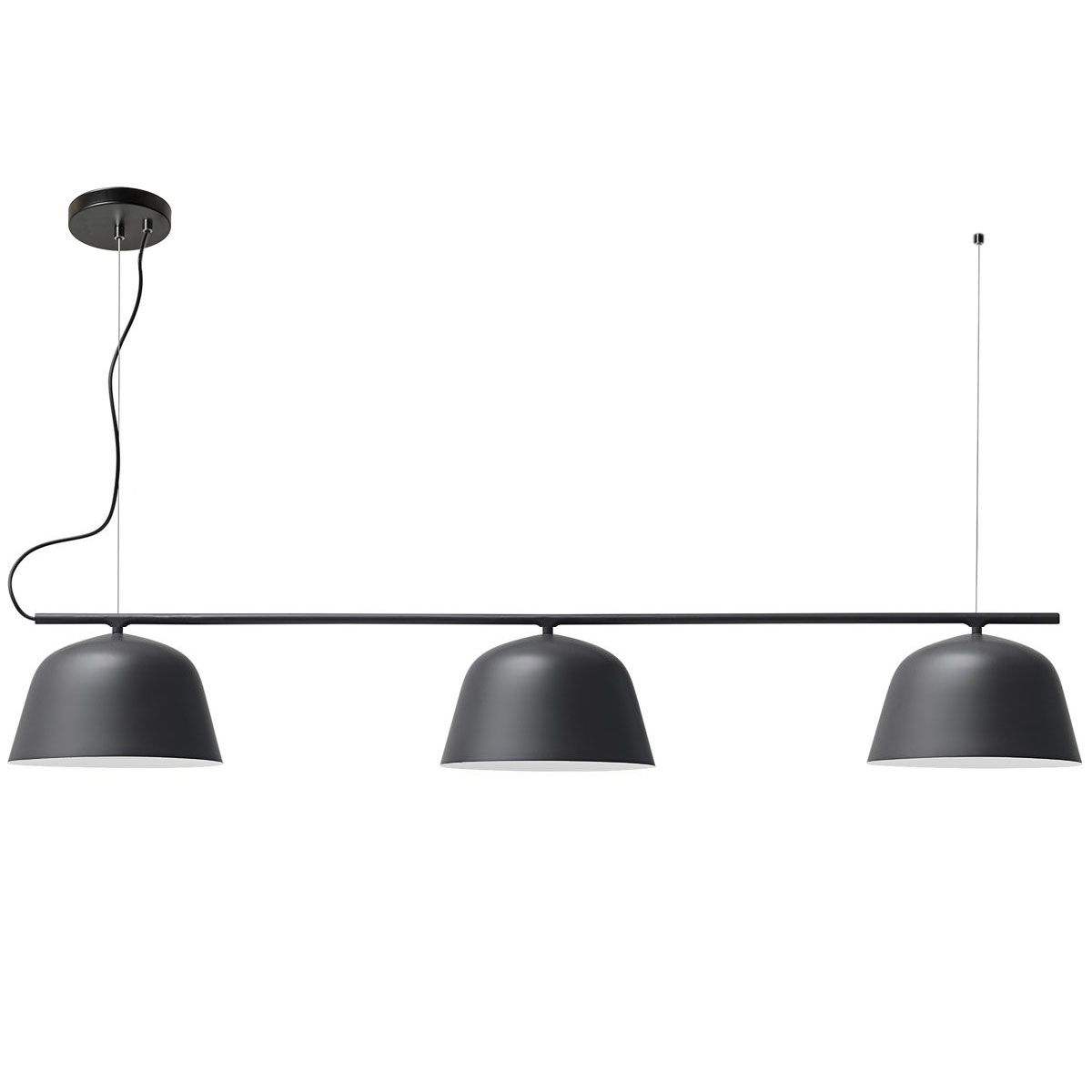 foto del prodotto lampada da soffitto app1478-3cp black