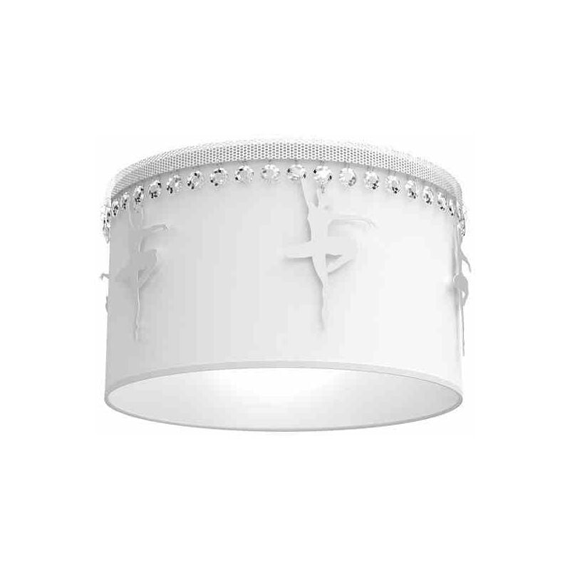 foto del prodotto lampada da soffitto ballerina bianca 1xe27