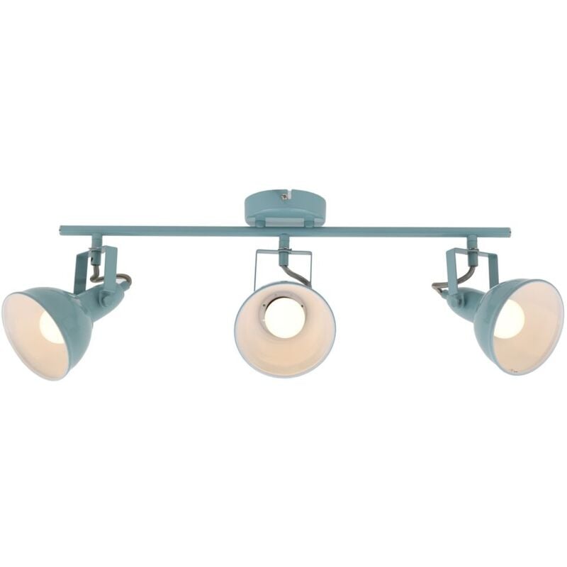 foto del prodotto lampada da soffitto con 3 faretti orientabili e inclinabili e14 max. 40 w briloner