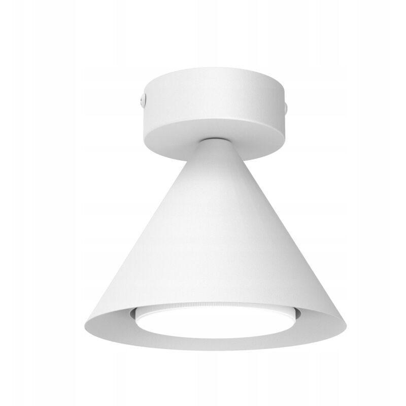 foto del prodotto lampada da soffitto cone gx53 cono bianco