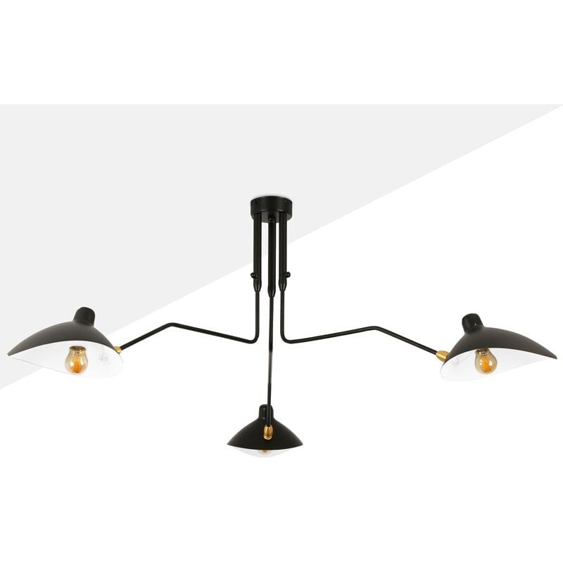 foto del prodotto lampada da soffitto di design muller 3xe27