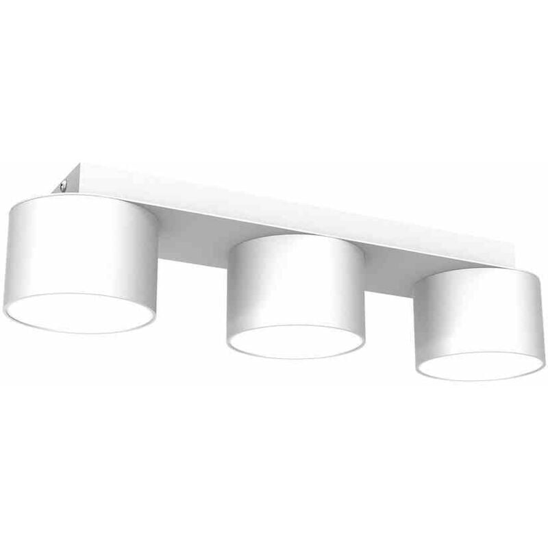 foto del prodotto lampada da soffitto dixie bianca 3xgx53