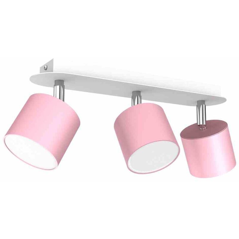 foto del prodotto lampada da soffitto dixie pink 3xgx53