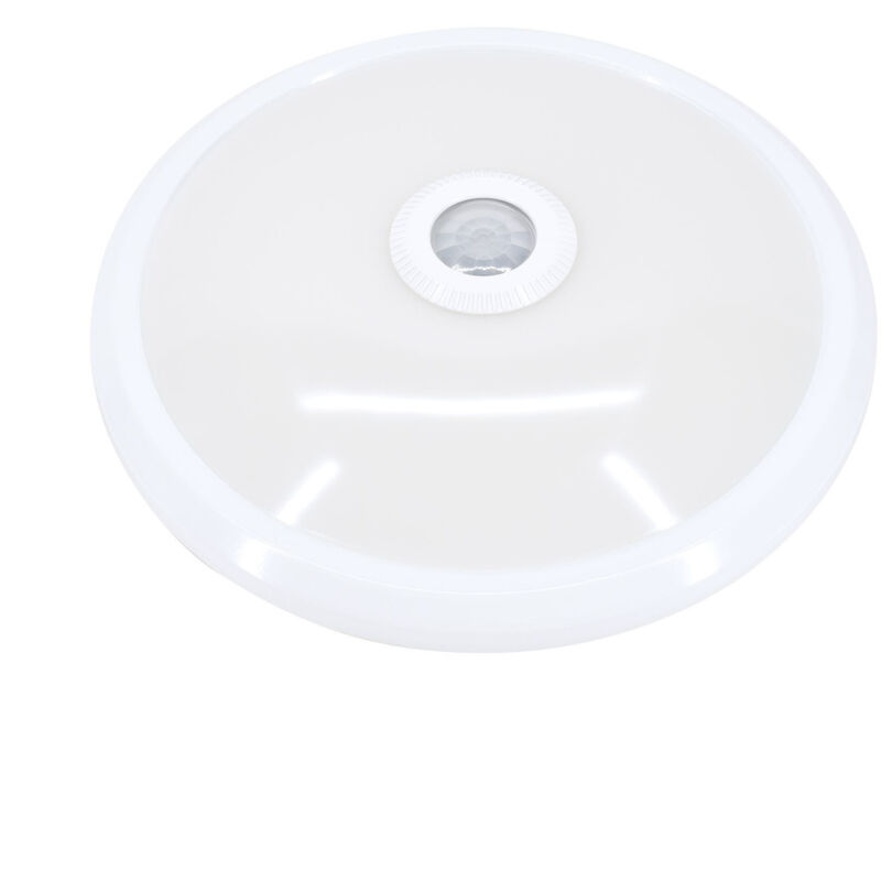 foto del prodotto lampada da soffitto doria led 20w 1500lm 4000k 290x290mm rilevatore pir