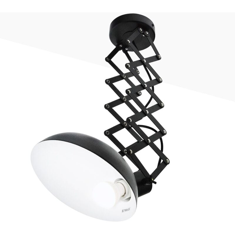 foto del prodotto lampada da soffitto estensibile vintage e27