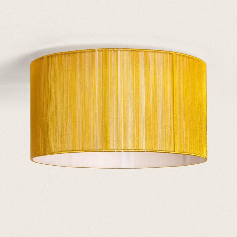 foto del prodotto lampada da soffitto filo nylon paolina oro